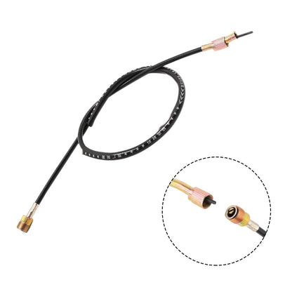 35" Black Rubber Coated Speedometer Cable for Suzuki GN125