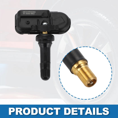 Tire Pressure Sensor 433MHz for Jeep Cherokee (2014-2023) 1 x Sensor