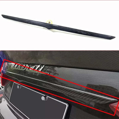 Real Carbon Fiber Rear Trunk Pull Handle Trim For Maserati GranTurismo GT 07-14