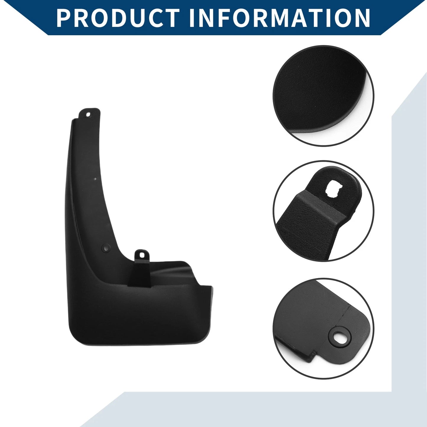 Mud Flaps Splash Guards 1 Set for Nissan Armada Patrol (2023)