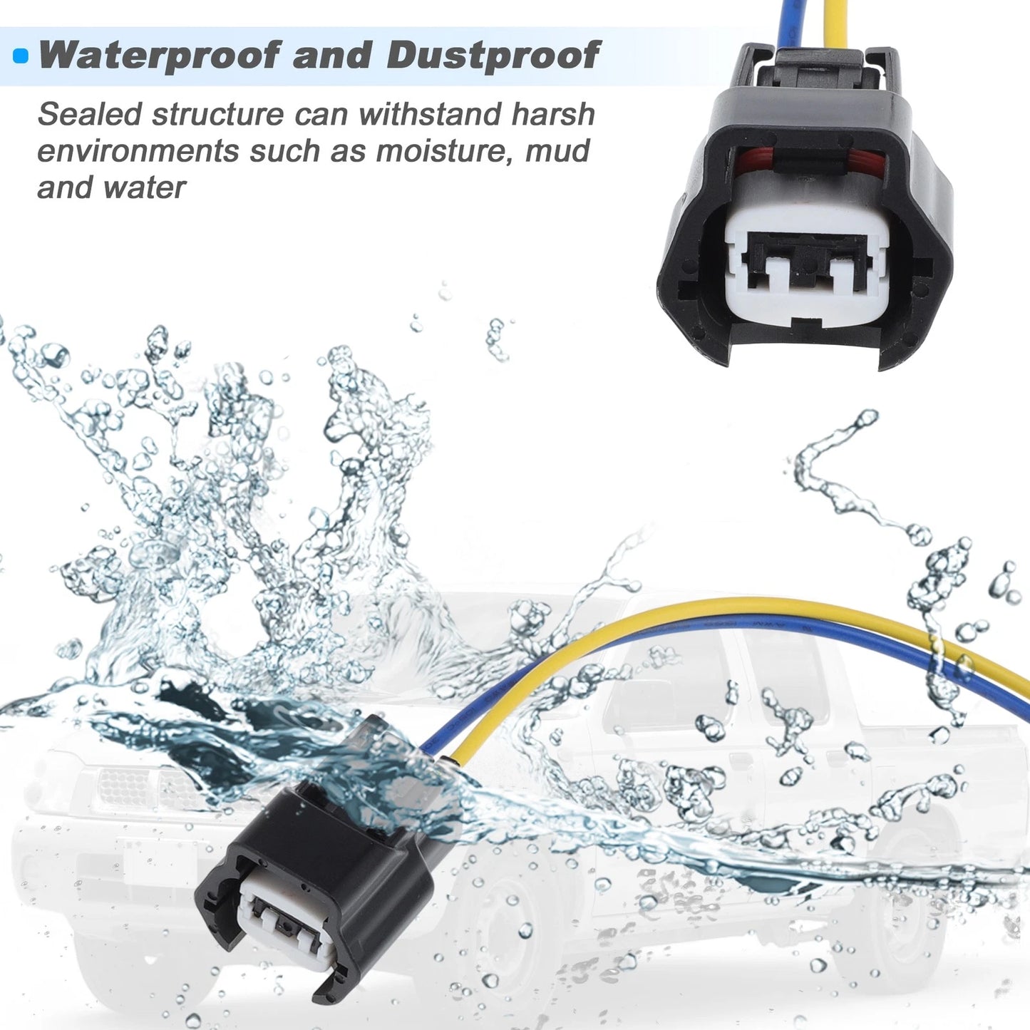 6Pcs Fuel Injector Wiring Harness for Nissan (2000-2006)