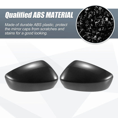 Rearview Mirror Cover Overlay  Carbon Fiber for Mazda 3 (2004-2013)