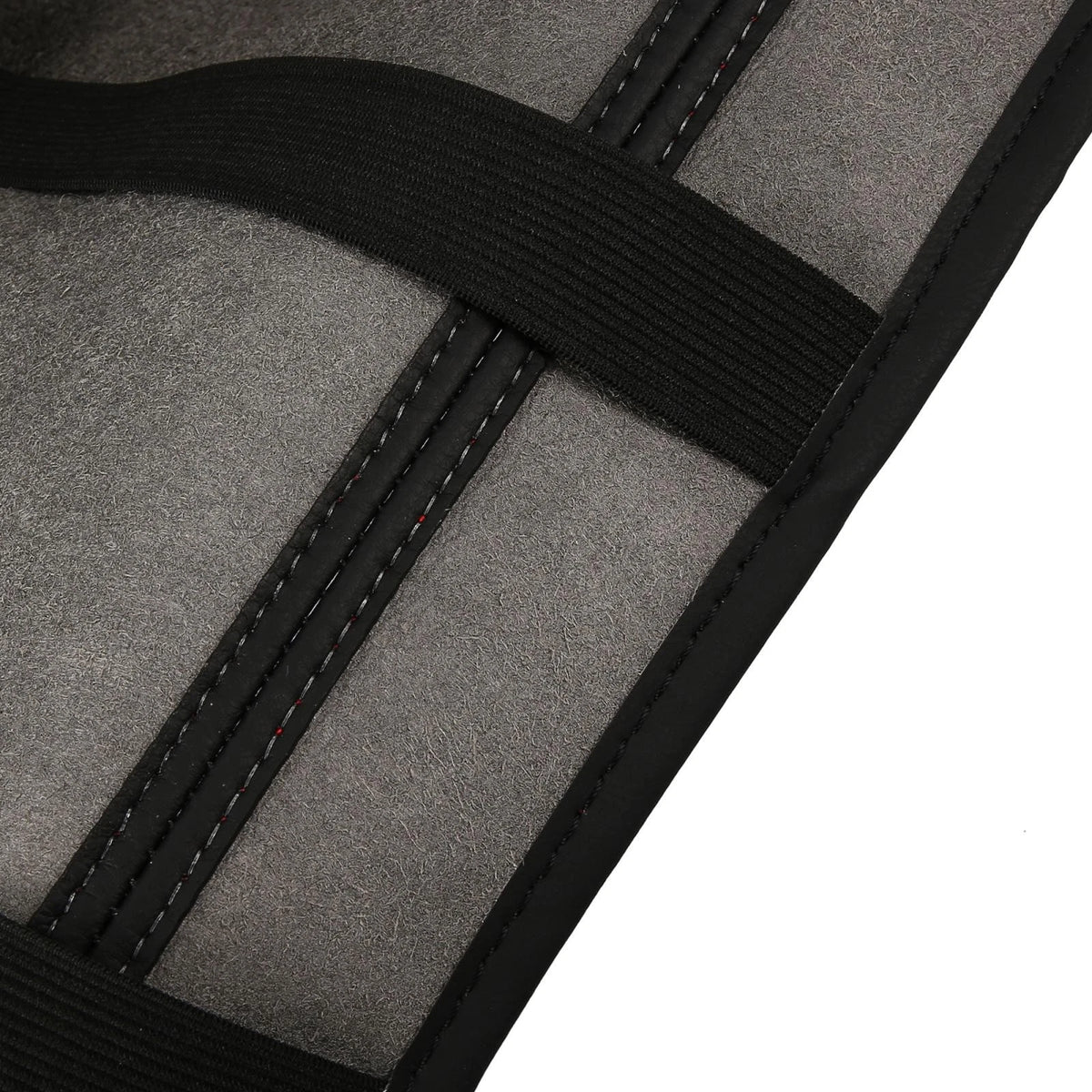 Black PU Leather Armrest Seat Box Cover for Toyota RAV4 (2019-2022)
