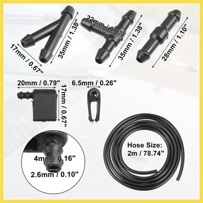 Windshield Washer Nozzles Kit for Mercedes-Benz Sprinter (2010-2023)