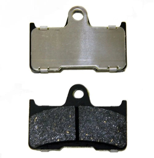 2 x Rear Semi-Metallic Brake Pads for Yamaha Grizzly 660 (2002–2008)