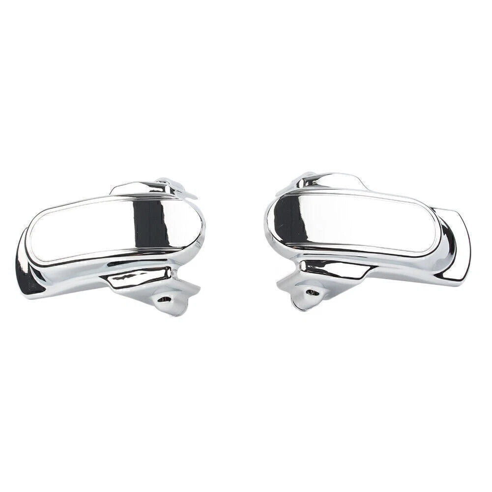 Chrome Rear Frame Axle Covers for Harley Dyna FXD Street Bob FXDB FXDBI (2006-2017)