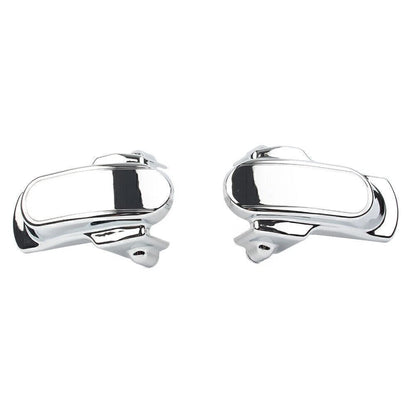 Chrome Rear Frame Axle Covers for Harley Dyna FXD Street Bob FXDB FXDBI (2006-2017)