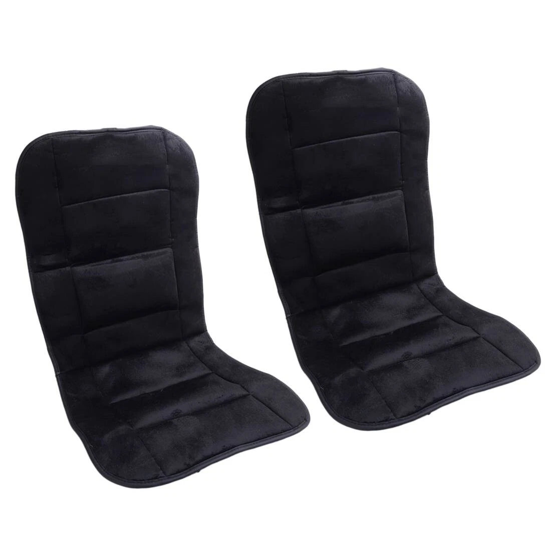 2 x Front Seat Cushion Covers for Car - Winter Seat Mat