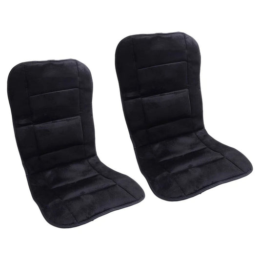 2 x Front Seat Cushion Covers for Car - Winter Seat Mat