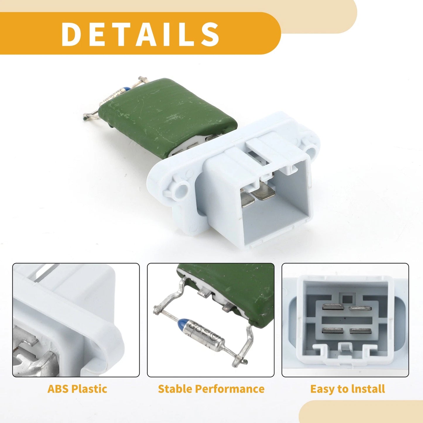 HVAC Blower Motor Resistor for Ford Fiesta Zetec (2009-2017)