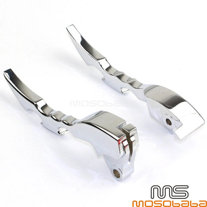 Chrome Brake/Clutch Hand Control Levers for Suzuki Boulevard M109R (09-13)