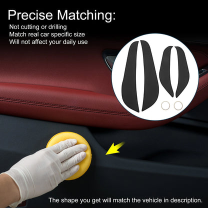 1 Set Car Door Anti Kick Pad Sticker Protector for Buick Encore (2014–2015)