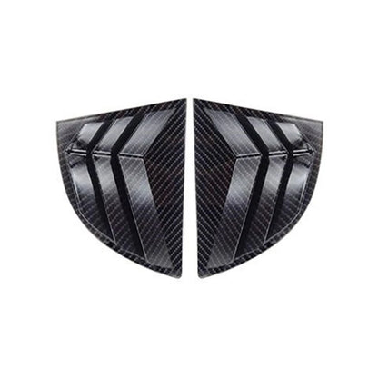 Carbon Fiber Side Vent Scoop Louver Cover Trim for Civic (2006–2011)