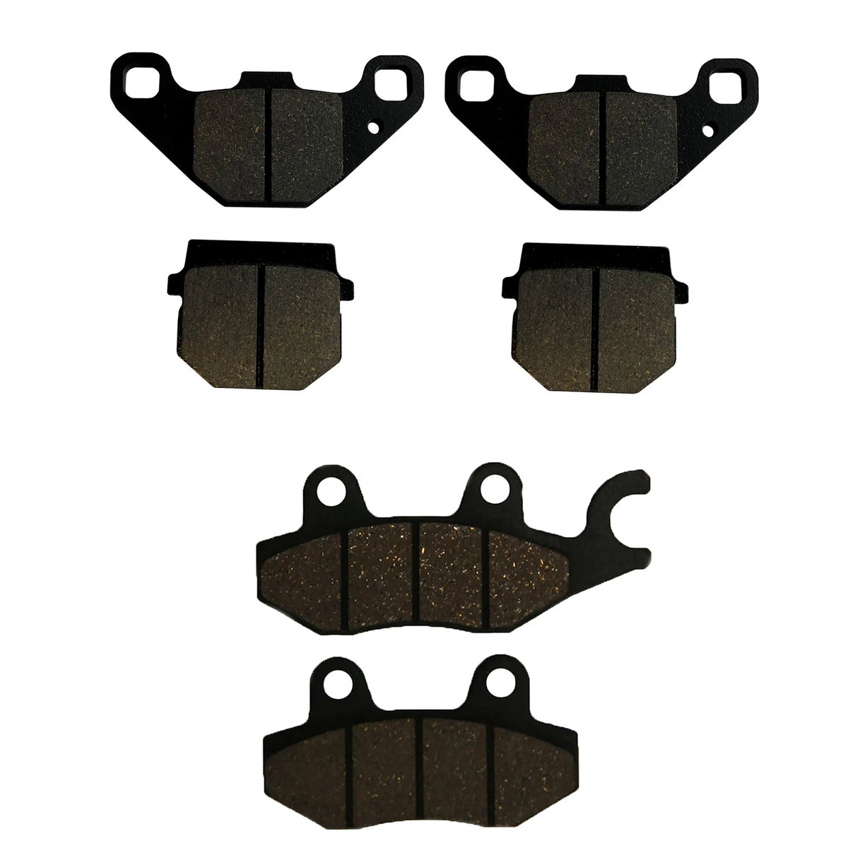 Front & Rear / Semi-Metallic Brake Pads for Can-Am Rally 200 (2005–2007)