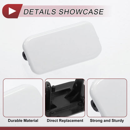 Front Right Washer Nozzle Cover for Mercedes-Benz ML500 (2002-2005) White 1 x