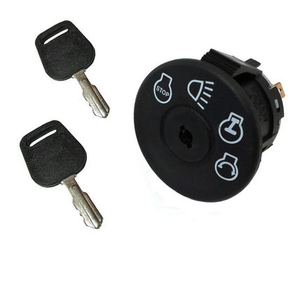 Ignition Switch & Key for Husqvarna, Murray, John Deere, MTD (1992-1992)