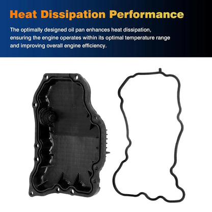 Oil Pan With Gasket for Nissan Rogue (2020–2024)