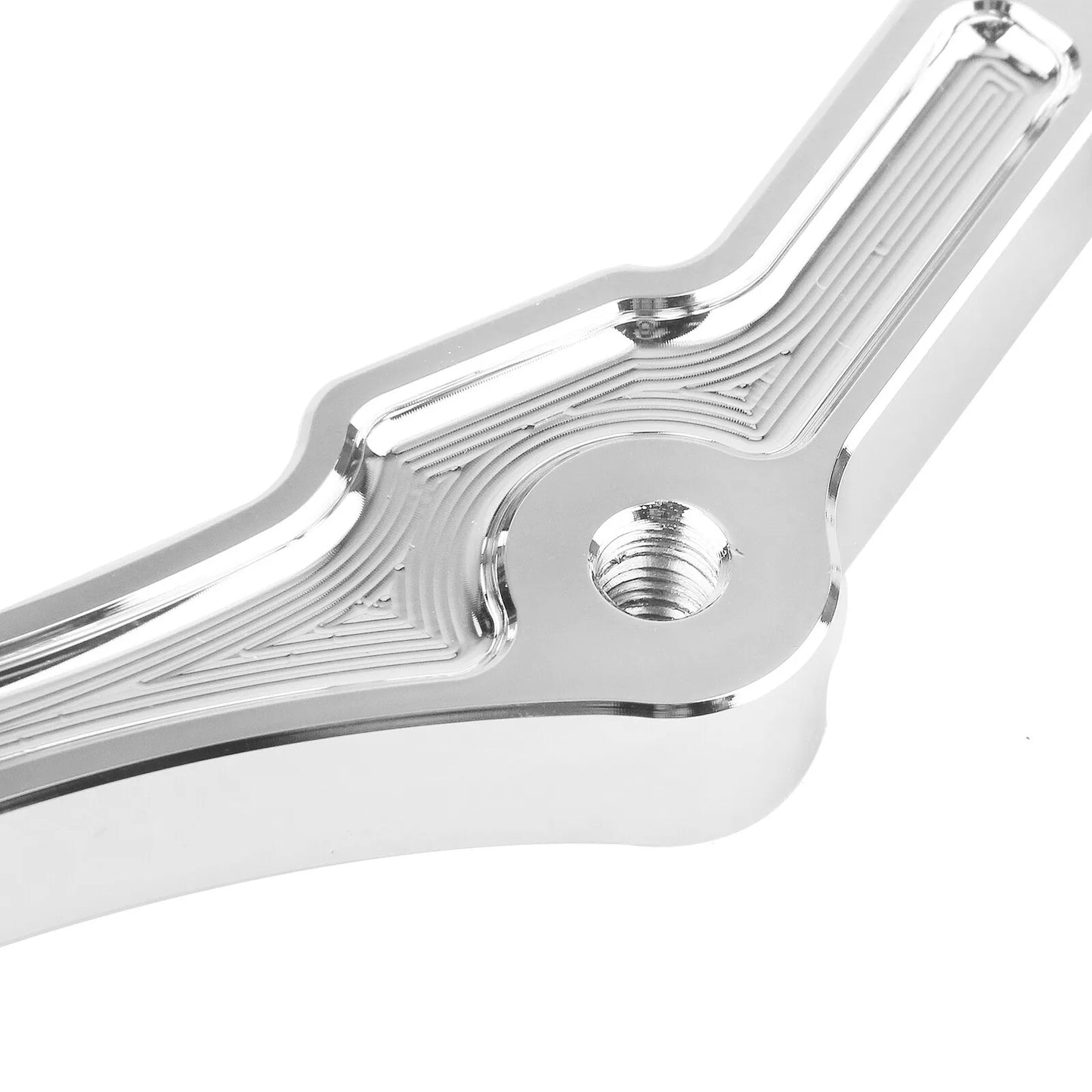 1x Chrome Front Brake Caliper Bracket for Harley (2000-2021)
