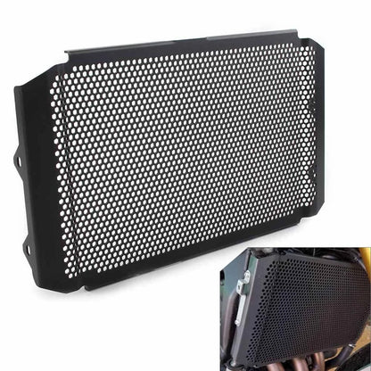 Black Steel Radiator Grill Guard Cover for YAMAHA FZ09 MT-09 Tracer 900 XSR