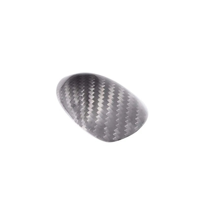 Real Carbon Fiber Gear Shift Head Knob Cover Trim Fit For Cadillac ATS XTS