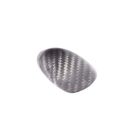 Real Carbon Fiber Gear Shift Head Knob Cover Trim Fit For Cadillac ATS XTS