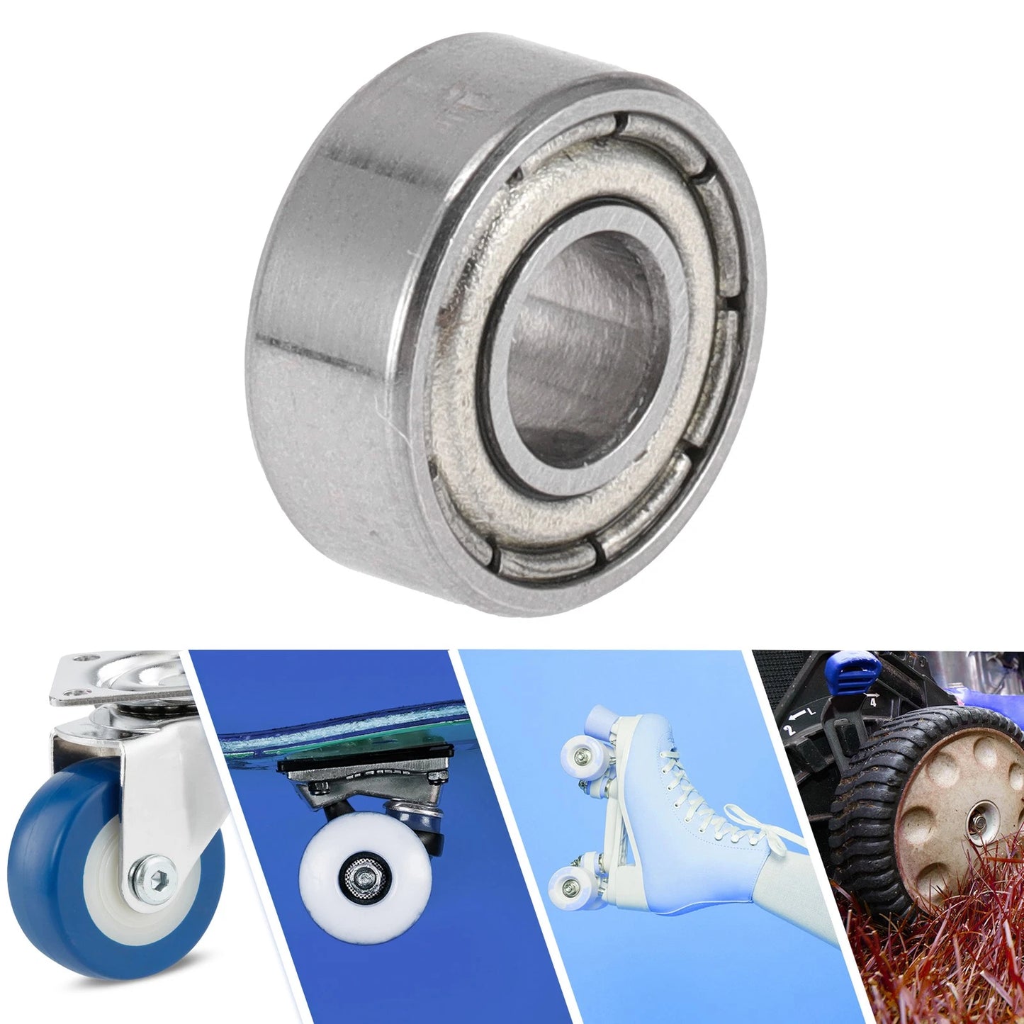 4x10x4mm Deep Groove Ball Bearings for Scooter Skateboard Wheel