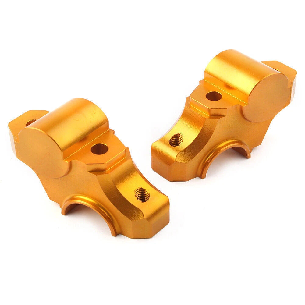 Gold Handlebar Riser Clamp for YAMAHA MT FZ 09 MT09 (2013-2017)
