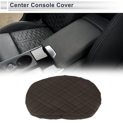 Car Center Console Cover for BMW X3 Deep Brown (2018-2024)