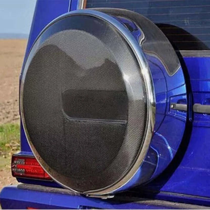 Real Carbon Fiber Spare Tire Cover for Benz G500 G550 G63/55 AMG W463 2005-2018