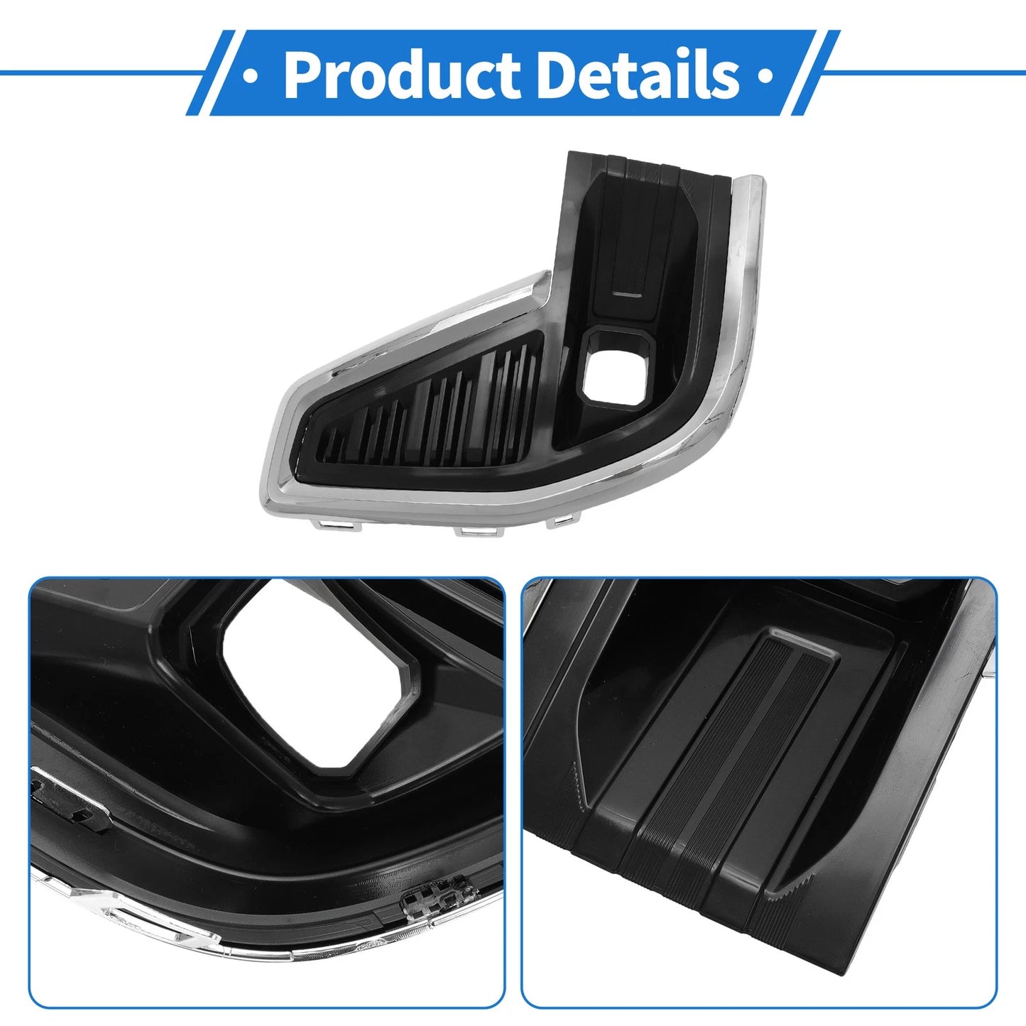 Front Right Fog Light Grill for GMC Acadia (2020 - 2022)