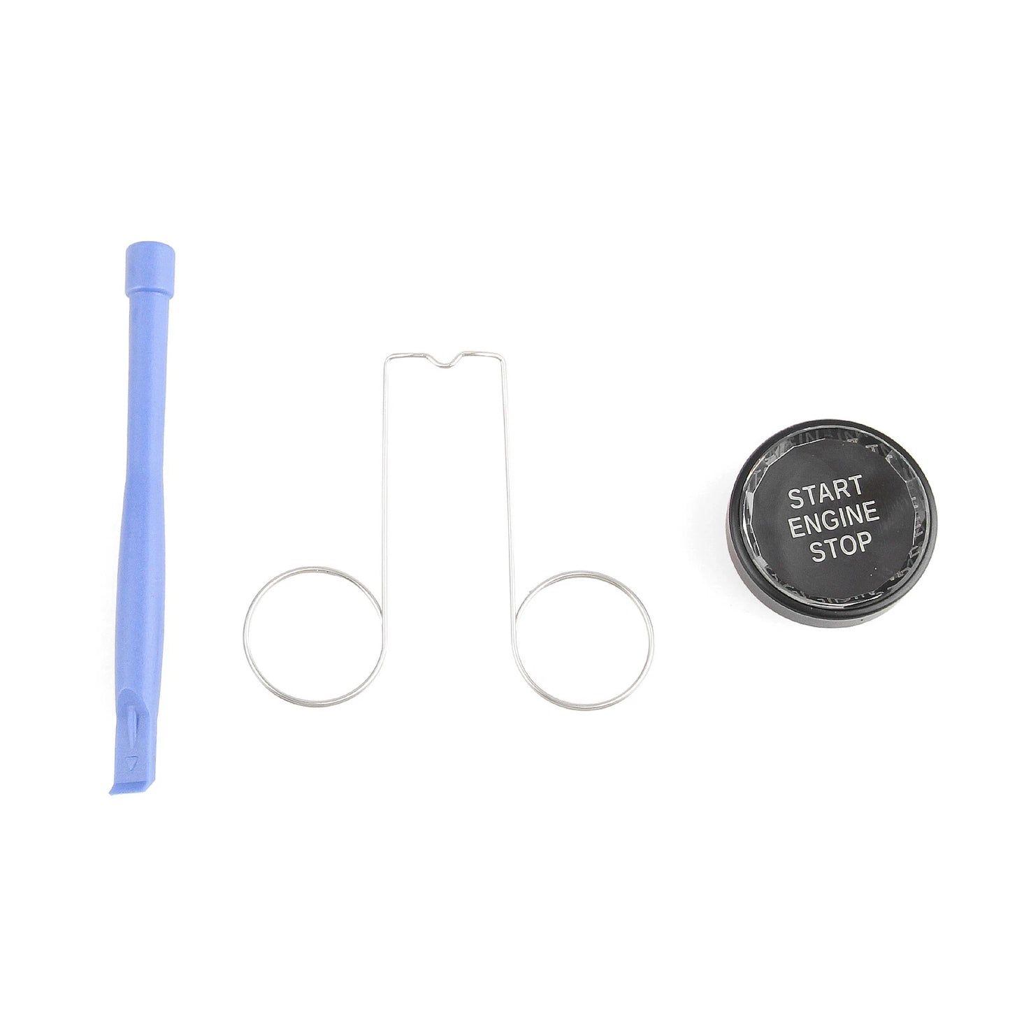 Black Engine Start Stop Button Cover for Subaru BRZ/Legacy/Outback (2012-2023)