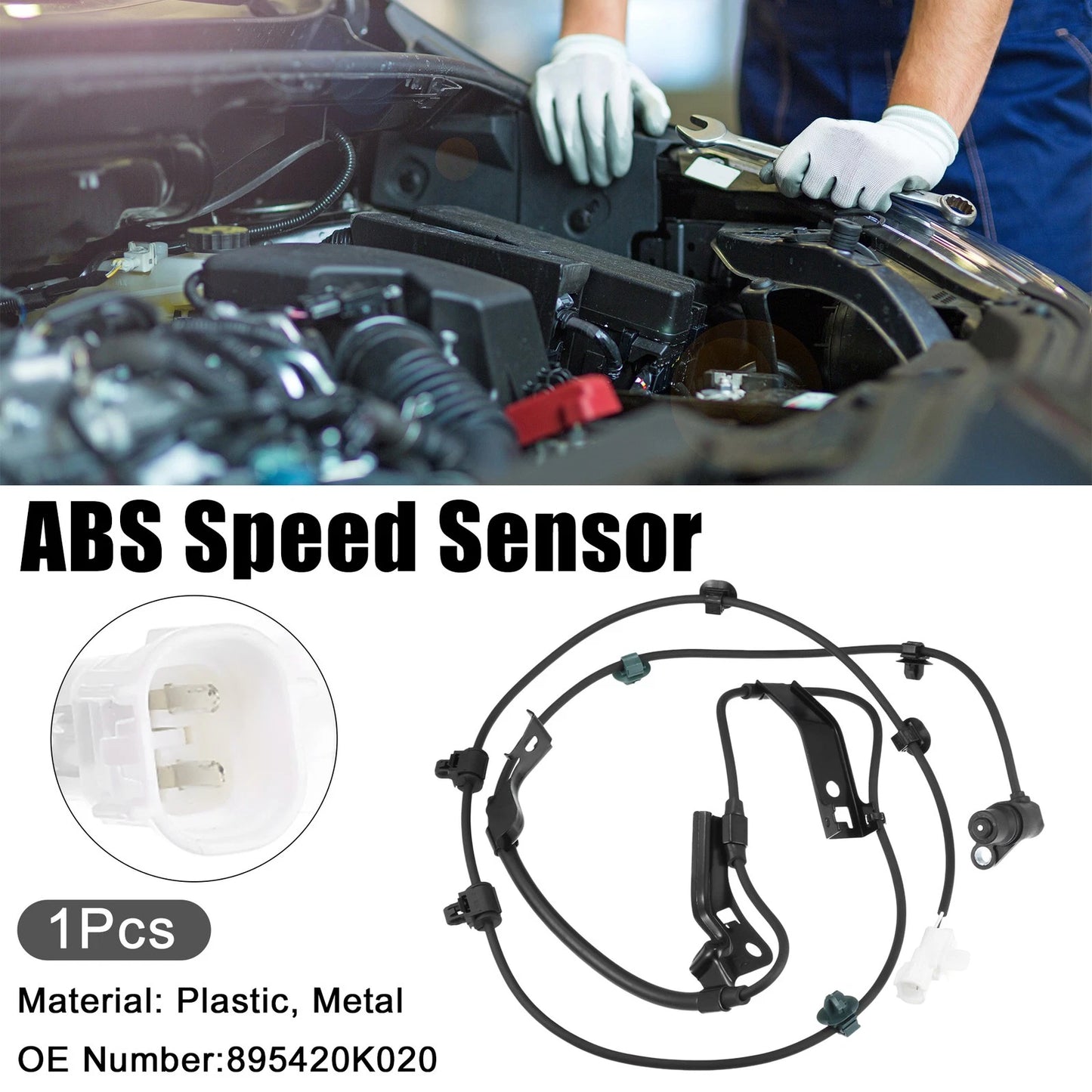 Front Right ABS Wheel Speed Sensor for Toyota Hilux Vigo (2004–2015)