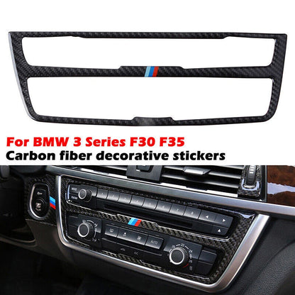 11PCS Carbon Fiber Interior Trim Covers for BMW 3 4 Series F30 F34 (2012-2019)