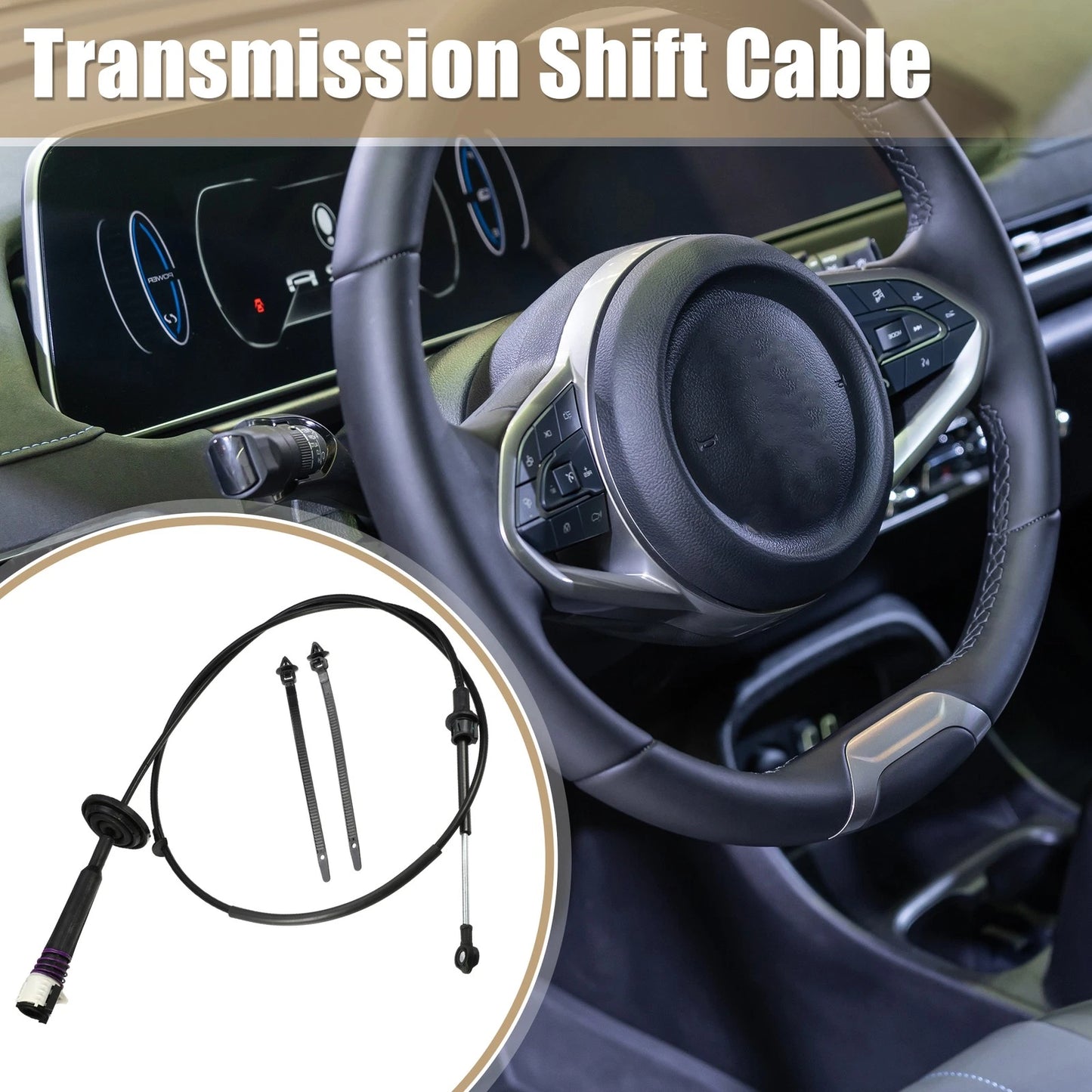 Automatic Transmission Shifter Cable for GMC Yukon XL (2000-2006)