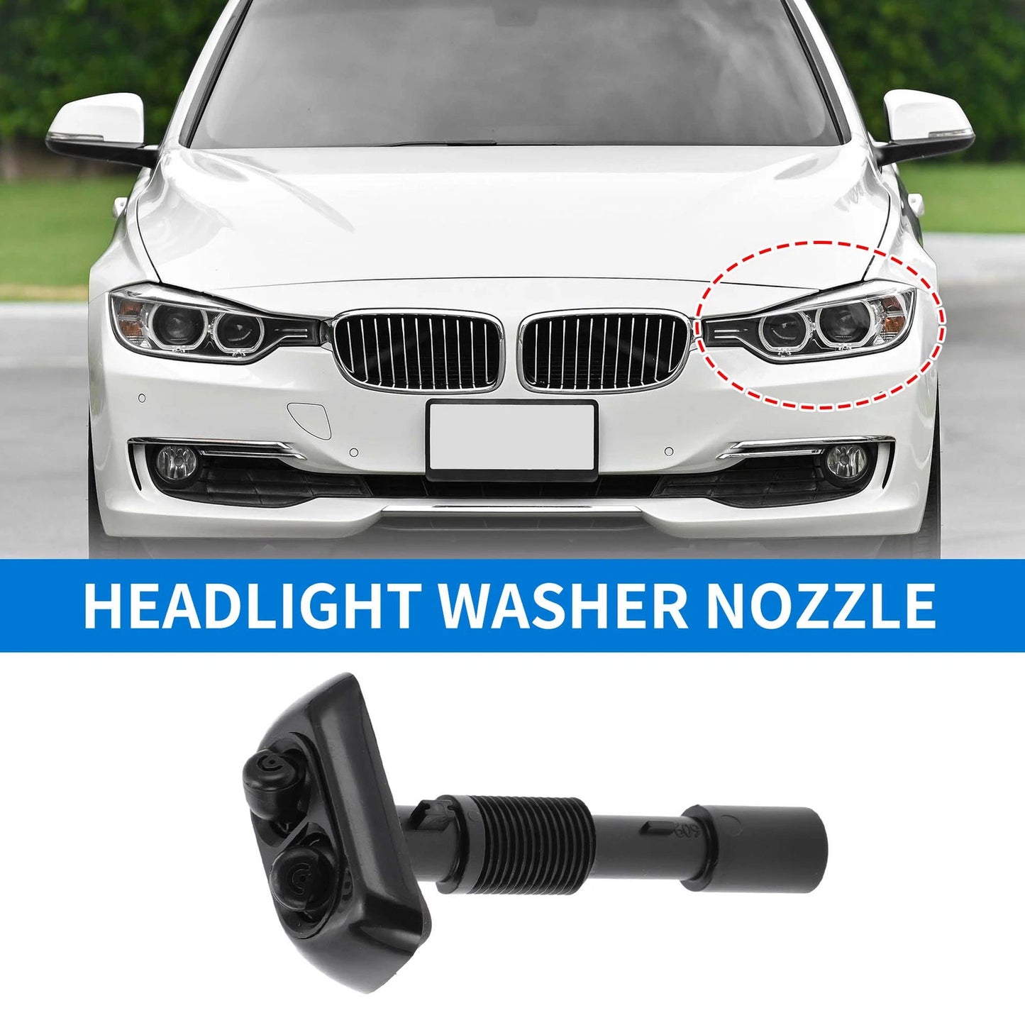 Headlight Washer Nozzle for BMW 740iL 740i  (1995-2001)