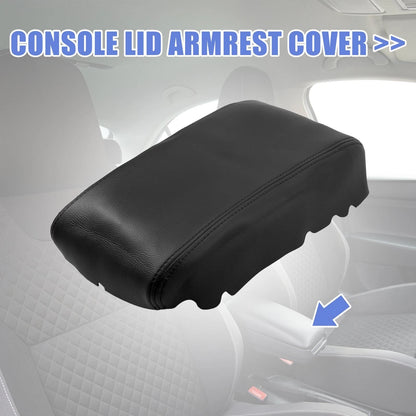 Center Console Lid Armrest Cover for Toyota Camry (2006-2011) Black