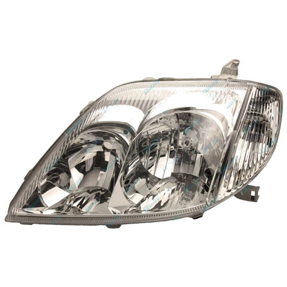 Headlights Pair LH+RH for Toyota Corolla 2001-2007 Hatchback & Sedan