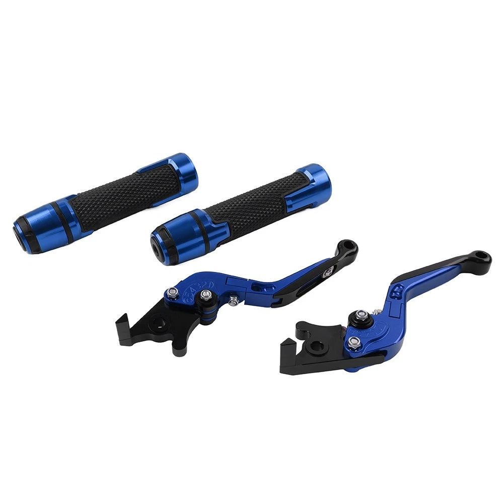 Folding Extendable Brake Clutch Levers & Handlebar Grips for Aprilia Tuono V4 (2011-2023)