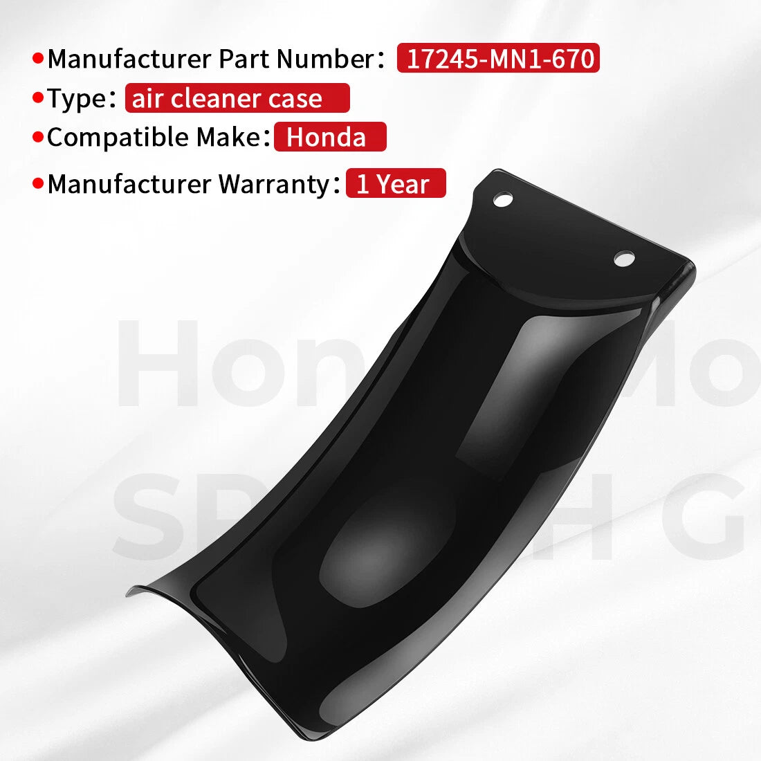 Mudflap Splash Guard for Honda XR350R XR600R XR650L (1983–2023)