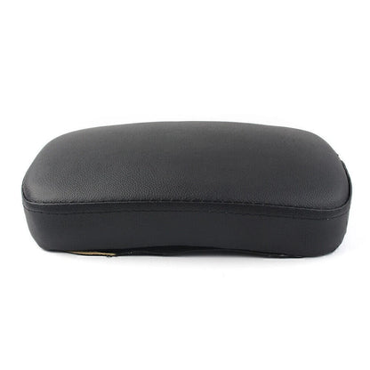 Rear Passenger Pillion Pad Seat with 6 Suction Cups for Harley Bobber Chopper
