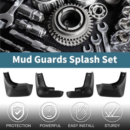 Mud Flaps Splash Guards 1 Set for Toyota Avalon/Premio (2001-2006)