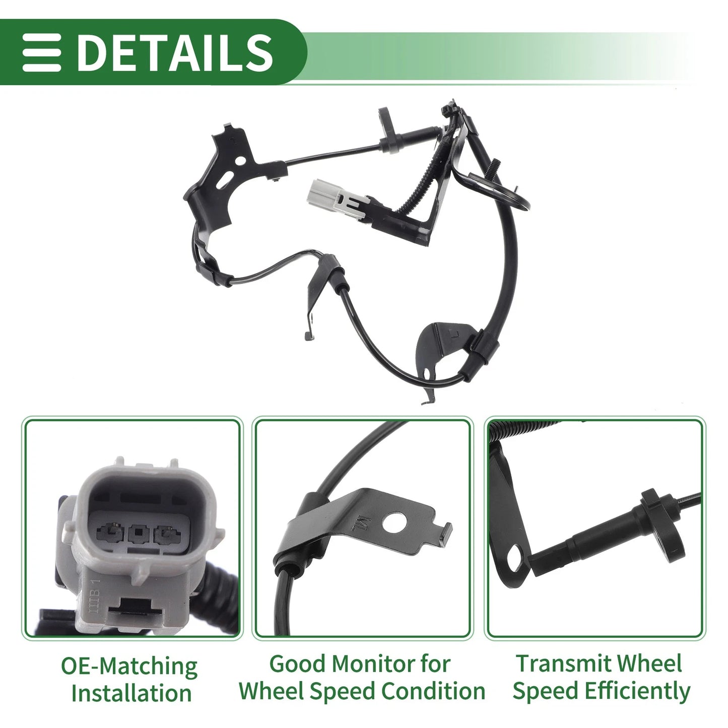 ABS Wheel Speed Sensor for Lexus RX450h V6 3.5L AWD (2010-2015)