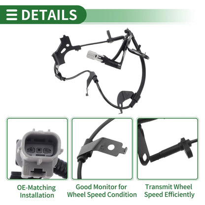 ABS Wheel Speed Sensor for Lexus RX450h V6 3.5L AWD (2010-2015)