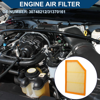 Engine Air Filter for Volvo S60 (2015-2016) L4 2.0L 1 Pcs