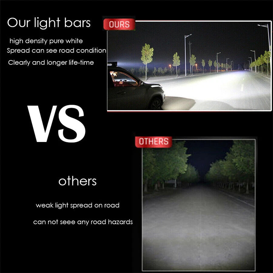 3" RGB Halo Ring LED Work Light Pods for Car (No Year Specified)