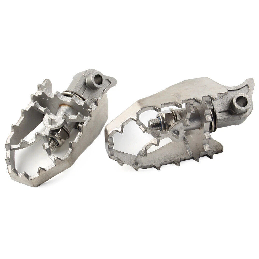 Wide Pivot Footrest Pegs for BMW R1200GS R1250GS F750GS F850GS (2013-2023)
