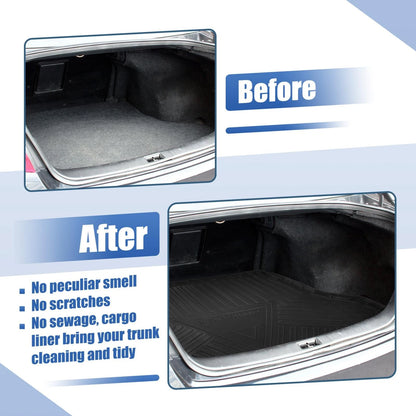 TPE Rear Cargo Liner Trunk Mat for Nissan Rogue (2014-2020)