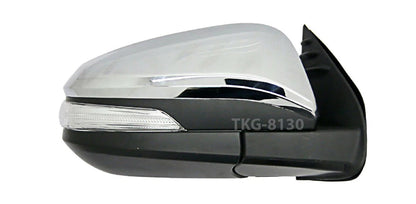 RH Side View Mirror Chrome 7 Wires for Toyota Fortuner (2015-2022)