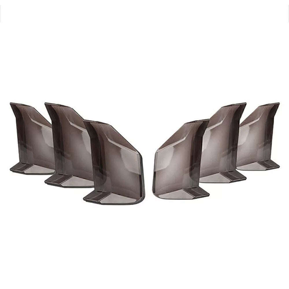 6 x Rear Tail Smoke Lamp Shade Covers for Ford Mustang (2018-2022)
