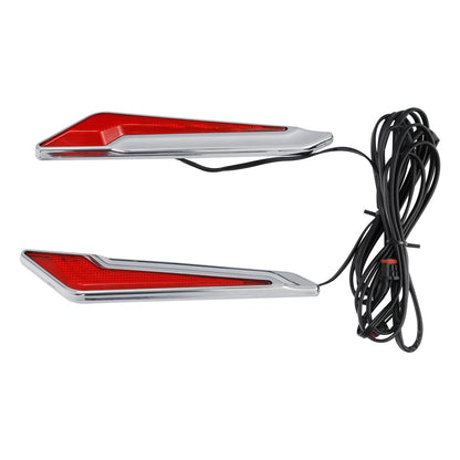 Front Brake Fork Mount LED Lights for Honda Goldwing 1800 (2018-2025)